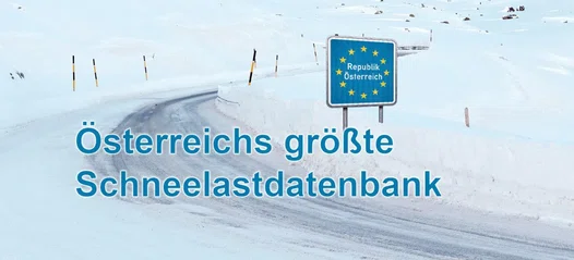 Windlast The largest snow load database in Austria is online